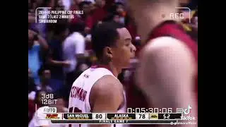throwback 2014-2015 philippine cup Alaska vs sanmiguel last two minutes