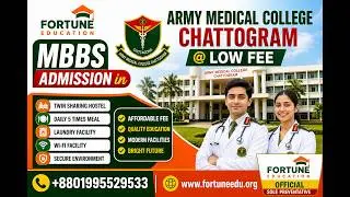 Army Medical Colleges in Bangladesh | Fortune Offer MBBS Admission Scholarship up to $10,000 #neet