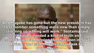 Archbishop sentamu puts collar back on after mugabe's fall