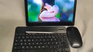 SUMTAB 4G LTE Tablette Tactile 10 Pouces avec Clavier et Souris, Livr&eacute; avec un clavier aze, une sour