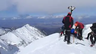 Transylvanian Alps - Moldoveanu winter climb