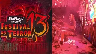Heavy Metal en Six Flags México: Festival del Terror 13. Part 1 (1/2).