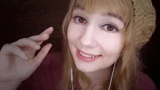 ASMR LAYERED YAWNS, MIC BLOWING, FACE TOUCHING, SCALP MASSAGE, NAP WITH ME