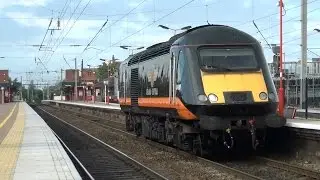Single HST Power car at Wigan - 21st September 2013