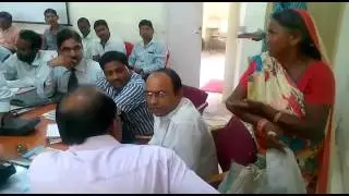 Bhind Madhya Pradesh District Megistrate (collector) misbehaving with women