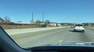 Lt Menard returns to Worcester via Mass Turnpike - Weston MA - 11/13/19