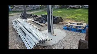 Installing MT Solar Mount Poles