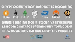РЫНОК КРИПТОВАЛЮТЫ РАСТЁТ &mdash; РЕНТАБЕЛЬНОСТЬ ИНВЕСТИЦИЙ В МАЙНИНГ GENESIS BITCOIN VS ETHEREUM &mdash; ОБНОВЛЕНИЕ КОНТРАКТА BITCOIN ОТ GM