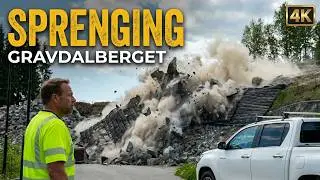 Sprenging i Gravdalberget