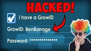 BenBarrage Got Hacked!!! (Full Video) - Growtopia