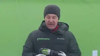 Дрель шуруповерт аккумуляторная Greenworks GD24DD60 ударная бесщеточная 24V (арт 3704107RU)