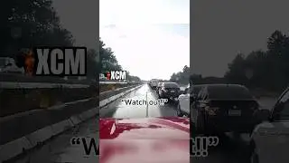 F-150 crashes into 4 cars💔 | intuition🤯 #youtubeshorts #dashcam