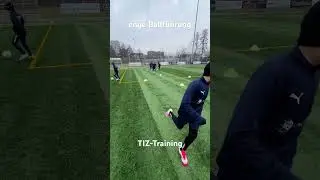 TIZ-Training - enge Ballf&uuml;hrung #technik #talent #fussball #training