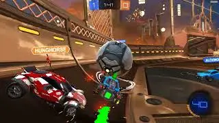 Rocket League 4v4 Chaos.