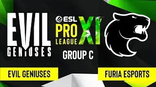 CS:GO - Evil Geniuses vs. FURIA Esports [Nuke] Map 3 - ESL Pro League Season 11 - Group C