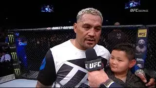 Fight Night Auckland: Mark Hunt Octagon and Derrick Lewis Retirement Interview