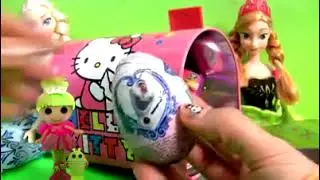 Hello Kitty Mailbox SURPRISE ❤ Lalaloopsy Play Doh Peppa Kinder FROZEN Anna Elsa Shopkins MLP PonyLQ