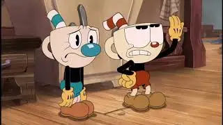 Cuphead y Mugman ponen trampas para Werner Werman. El show de Cuphead El Cuphead.