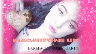 Magnitone Barefaced facial cleanser in rose quartz