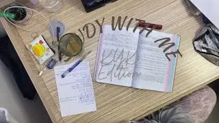 STUDY WITH ME |KYK EDITION FINAL EXAMS no edıts