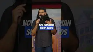 &ldquo;Swearing&rdquo; 🤬😇 #shorts #comedy #standupcomedy #india #hindi #progressive #liberal #conservative
