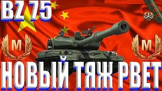 Нервный бой на BZ-75, на Ласвиле, на 8.5к урона.
