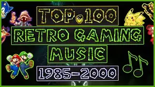 TOP 100 Retro Gaming Music | Nintendo Sega Playstation 5-Hour Compilation