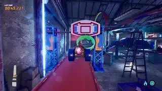 HOT WHEELS UNLEASHED - My Custom Track Gameplay - (Booster Slam Module)