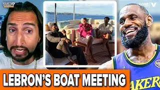 Nick Wright TELLS TRUTH on LeBron James x Nikola Jokic agent boat meeting | Lakers | Nuggets