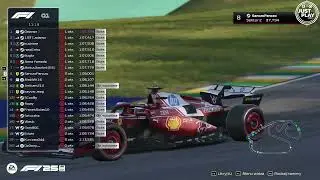 Liga F1 25 Just Play Arena 🏁 Runda 12 - GP Brazylii ✅ Split F1 🚦🚦🚦