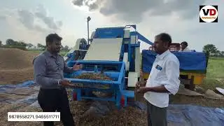 गिली फ़सल का King Landclass multicrop Thresher #thresher #machine