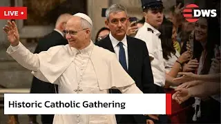 LIVE: Pope Leo Speaks to 500,000 Youths in Rome | Largest Catholic Event of 2025 | AQ15