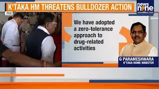 Bulldozer Action on Drug Houses in Karnataka | Crackdown on Drugs | Houses of Peddlers at Risk