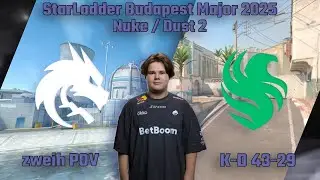 zweih POV - every frag in Quarter-final vs Falcons | StarLadder Budapest Major 2025