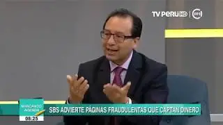 Representante de la SBS nos habla sobre la informalidad financiera