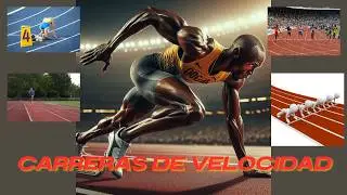 ATLETISMO 🎽🏃🏿💨⏱️ Carreras de VELOCIDAD: Descubre las pruebas más rápidas del atletismo