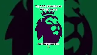 Top 5 Defenders 2025-26 FPL #football #challenge #fpl #liverpool #trending #subscribe