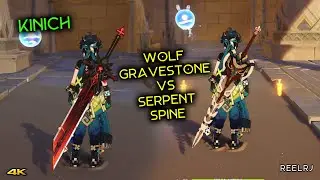 Wolf Gravestone R1 VS Serpent Spine R3 Kinich Weapon Showcase