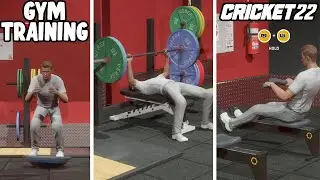 All Cricket 22 Gym Mini Games | Cricket 22 Career Mode