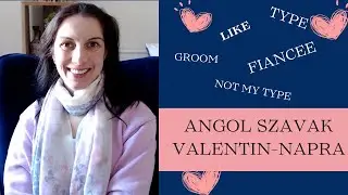 ANGOL szavak Valentin-napra Tőlem-Nektek 🤍