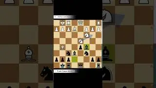 The Gold Coin Game 🥵 Frank Marshall vs Stefan Levitsky 1912 #chess