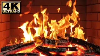 🔥 Cozy Bedroom Ambience With Fireplace and Candles. Relaxing Cabin Fireplace Retreat