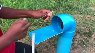 The first Creative Unique Bird Trap using Pipe, Bamboo  Work 100%