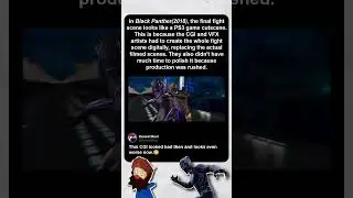 In Black Panther, The TRUTH About That Bad CGI Scene!