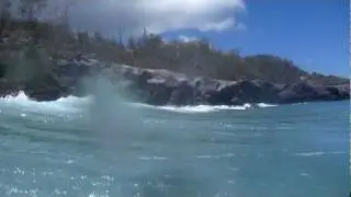 Slaughterhouse Beach Bodysurfing