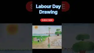 Labour Day Drawing #Shorts #youtubeshorts/Happy Labour Day Drawing