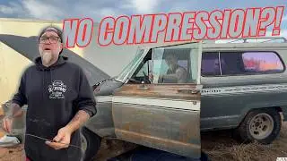 They Said This 1975 Jeep Cherokee Had NO Compression&hellip; Will It Run?
