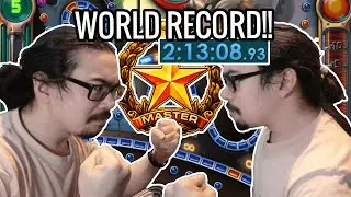 Peggle Nights All Challenges Speedrun in 2:13:08 (Current World Record)