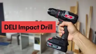 DELI Impact drill DE-CZ20-1D2 Unboxing and Test