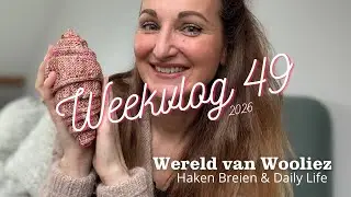 Weer een Sophie Scarf! 🧣| Nieuwe sokken opzetten 🧦| Chinatown🏮